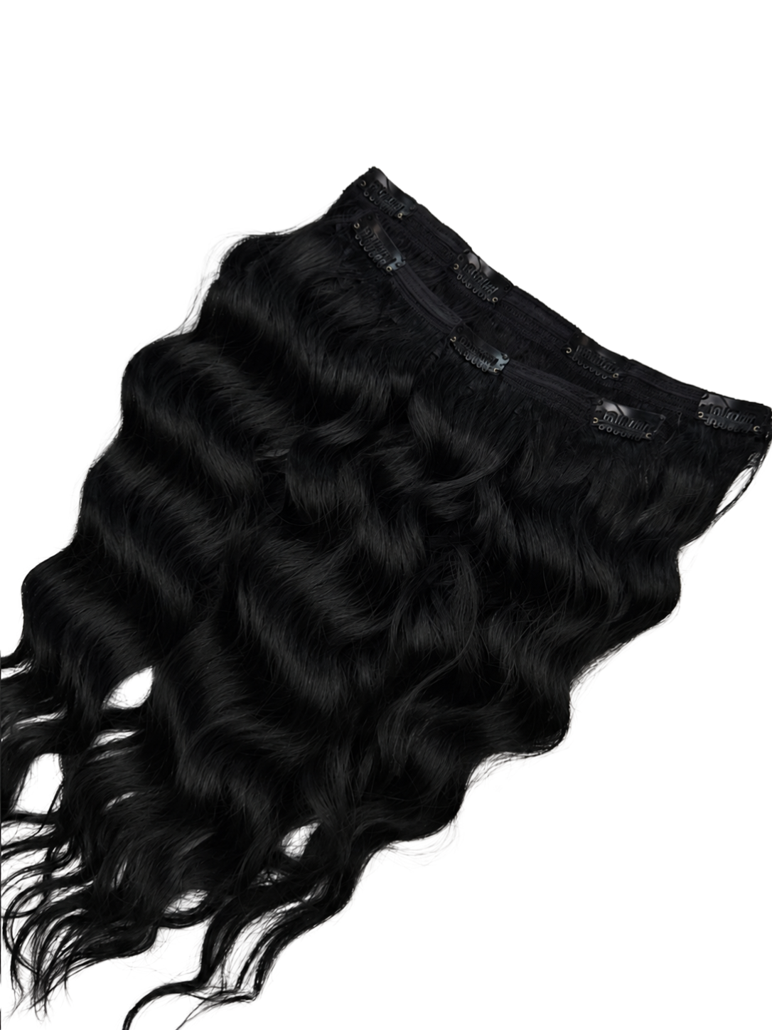 Luxe Volume Clip Jet black