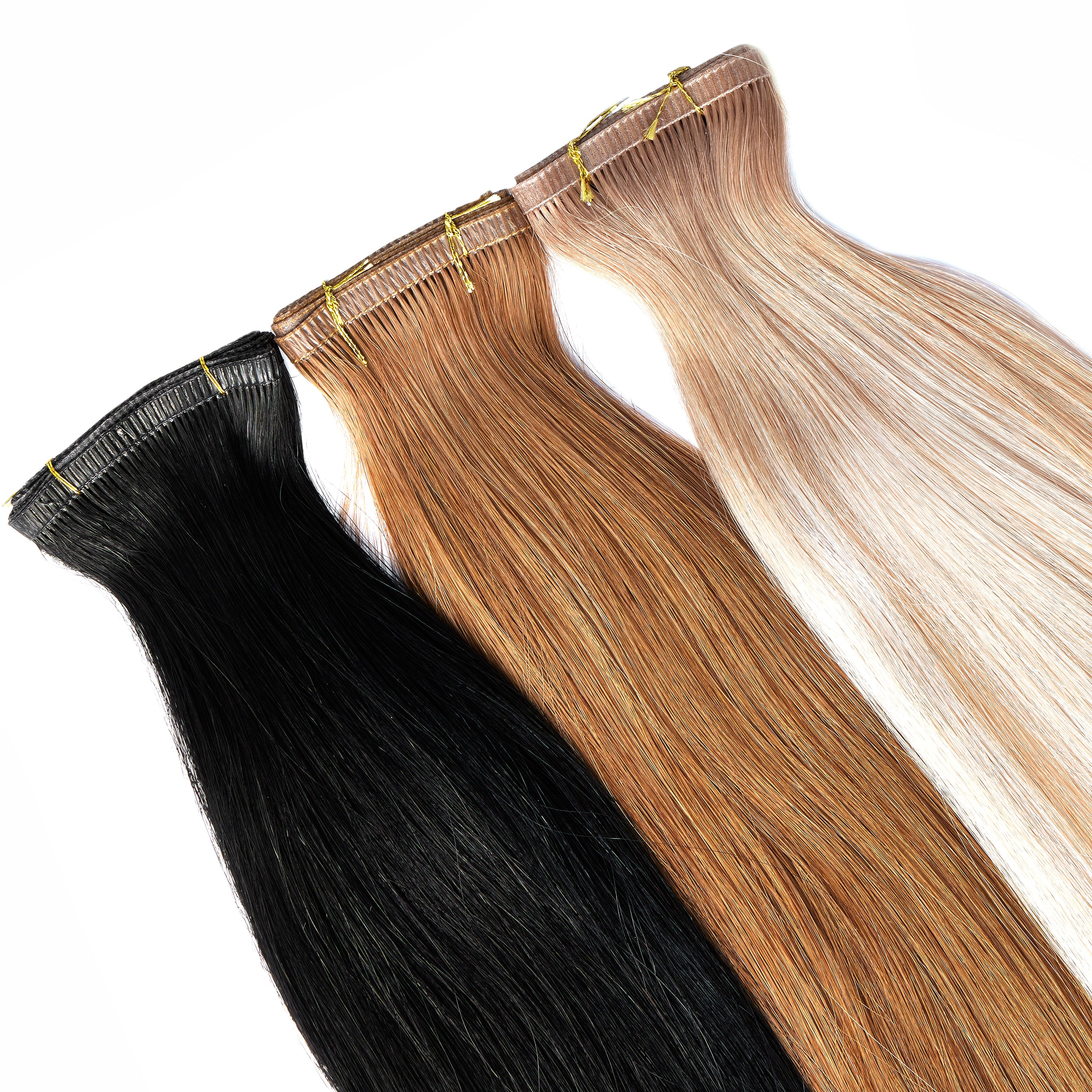 flat weft hair extensions Dg hair extensions conceal weft