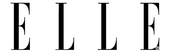 The wordmark 'ELLE' in a black serif typeface on a plain white background.