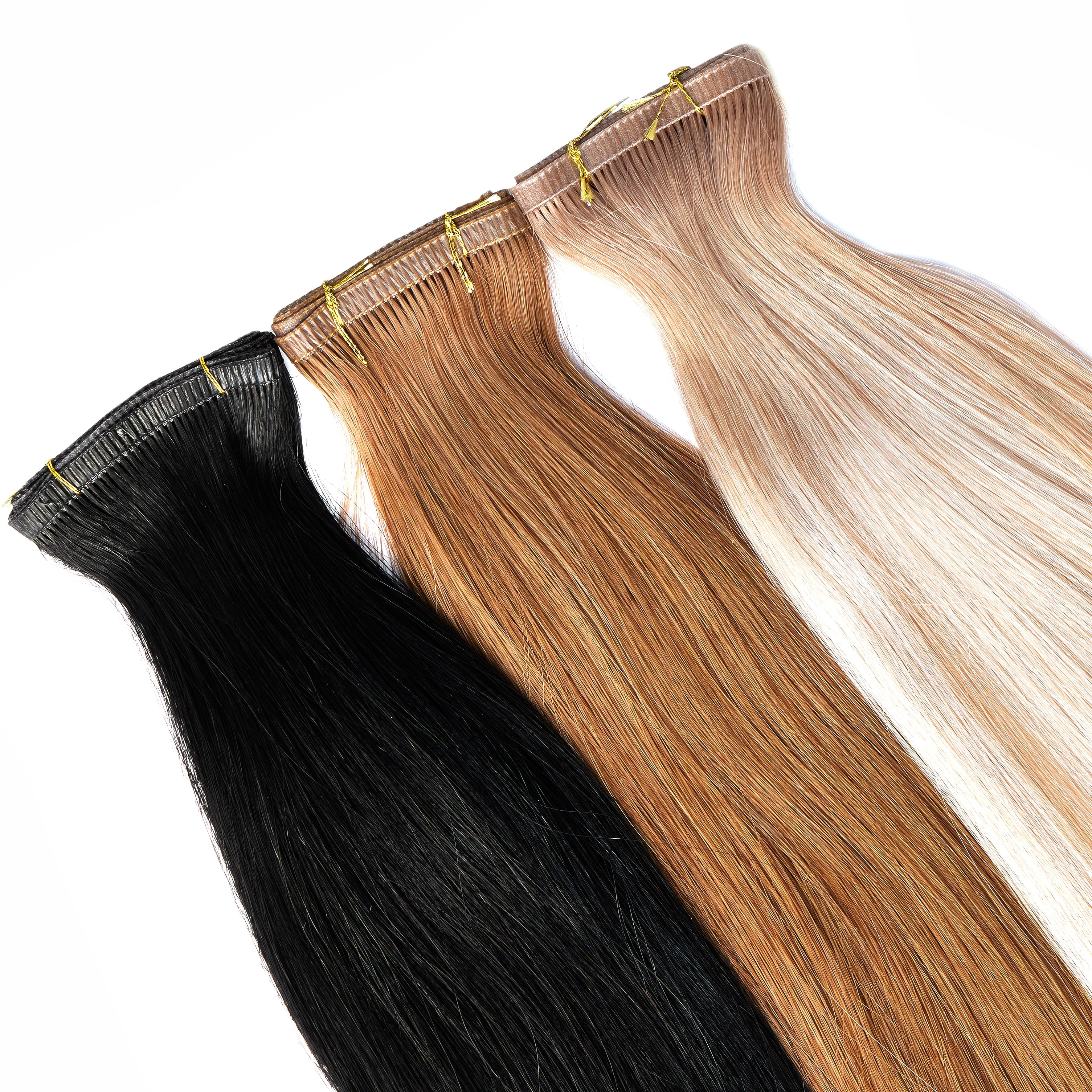 flat weft hair extensions Dg hair extensions conceal weft 